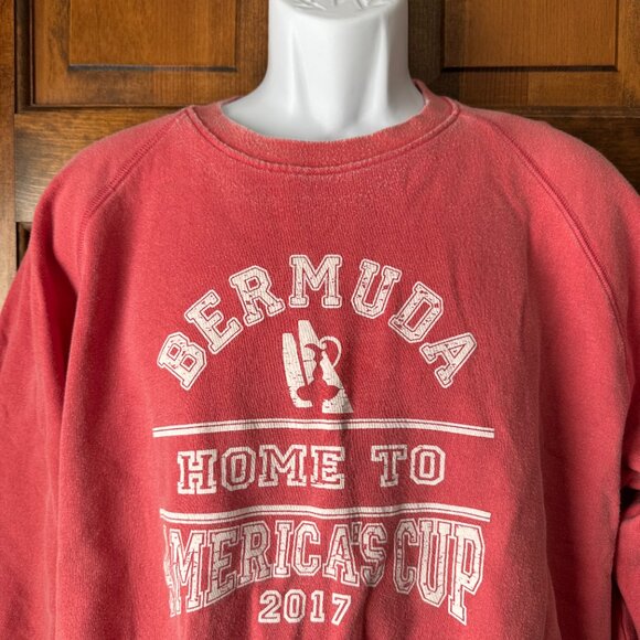 Davison's of Bermuda 2017 Bermuda America's Cup Crewneck Sweatshirt XX-Large - Picture 2 of 11